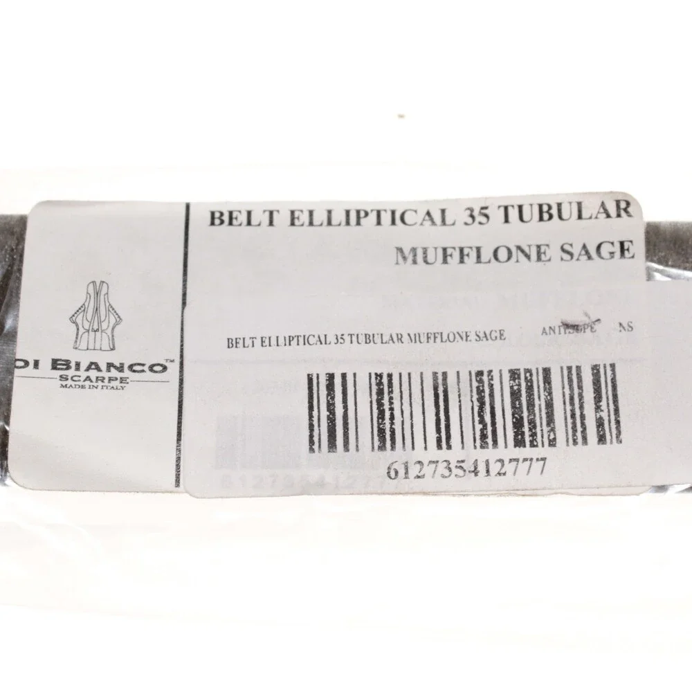 Di Bianco NWT Cut to Size Dress Belt In Green Pebbled Leather One Size